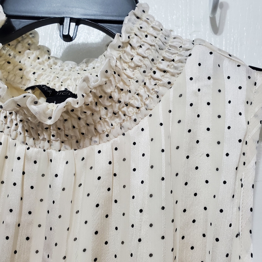 Polka dot blouse - Picture 3 of 7